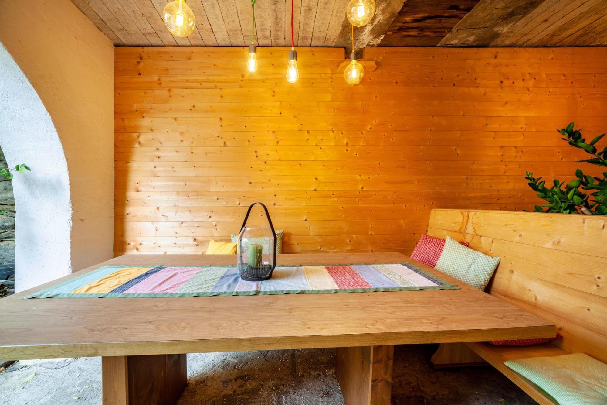 Gasserhof Ferienwohnung Morgenduft Caines ภายนอก รูปภาพ
