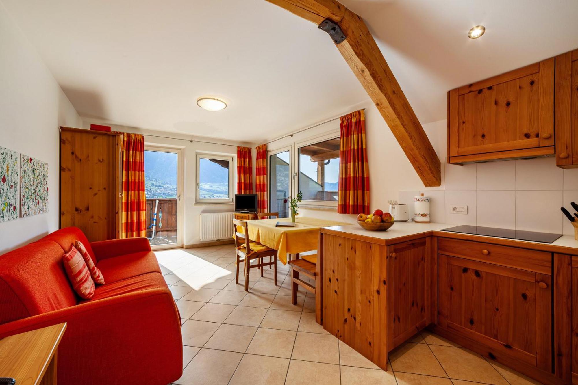 Gasserhof Ferienwohnung Morgenduft Caines ภายนอก รูปภาพ